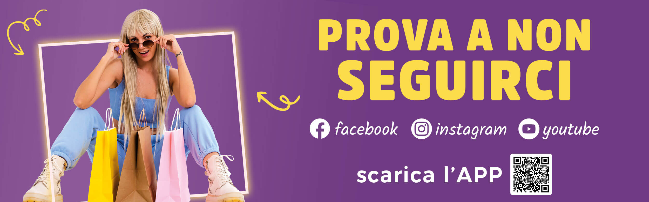 Campagna "Prova a non seguirci" - Slide