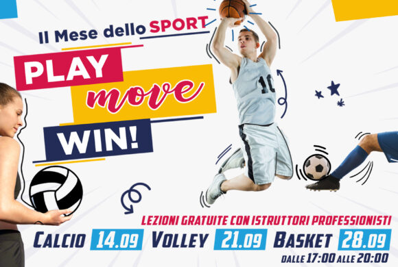 Play, More, Win! – Il Mese dello Sport