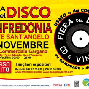 La Fiera del Disco: nuovo appuntamento al Centro Gargano