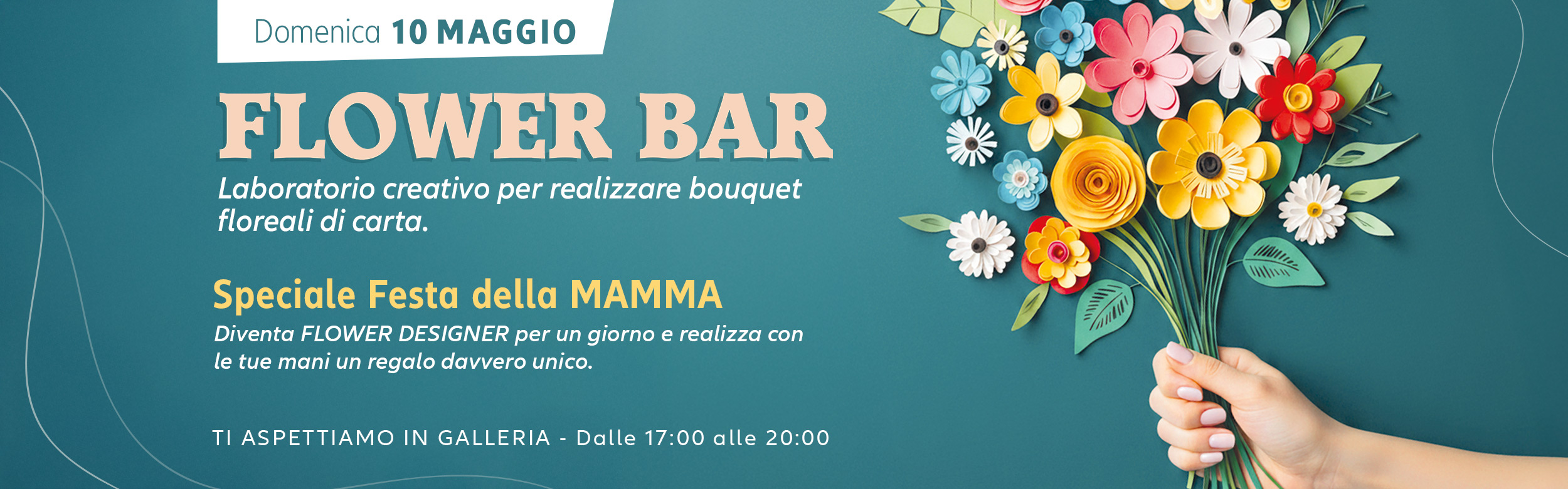 Flower Bar - Speciale festa della Mamma - slide desk