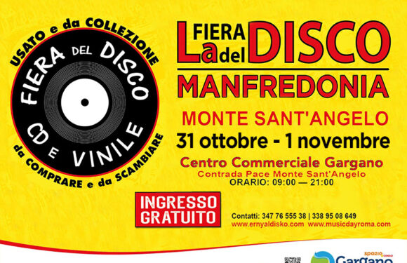 La Fiera del Disco: quarta edizione al Centro Gargano La Fiera del Disco: quarta edizione al Centro Gargano