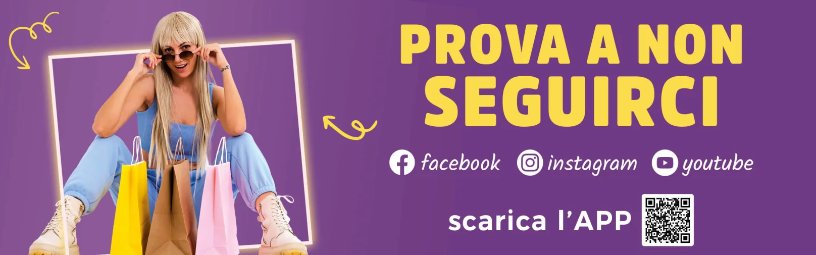 Campagna "Prova a non seguirci" - Slide
